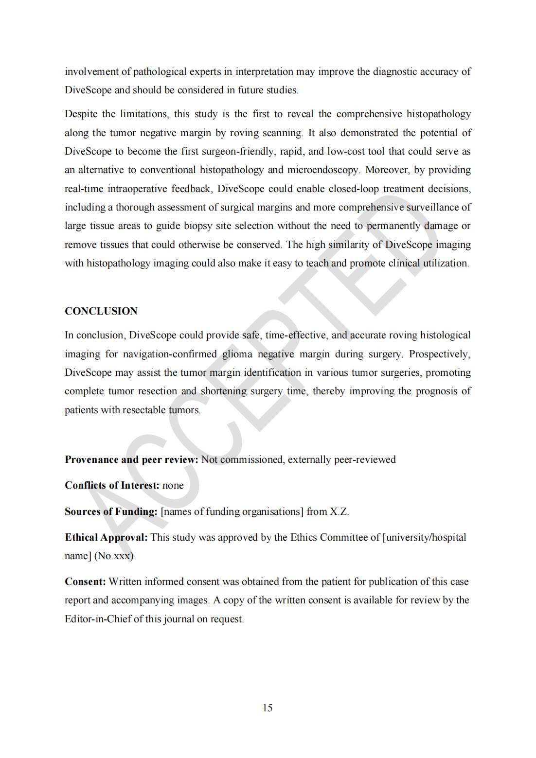 Roving histological imaging for navigation-confirmed glioma negative margin by handheld endomicroscopy: a parallel controlled study(图15)